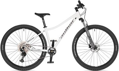 Превью Горный велосипед 29 дюймов Велосипед AUTHOR Kinetic 29 ASL White/Silver (2025)